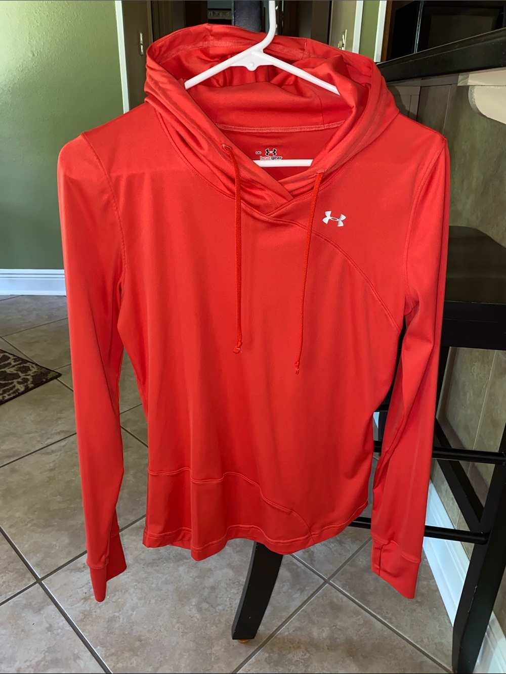Under Armour Bright Red Performance Hoodie
